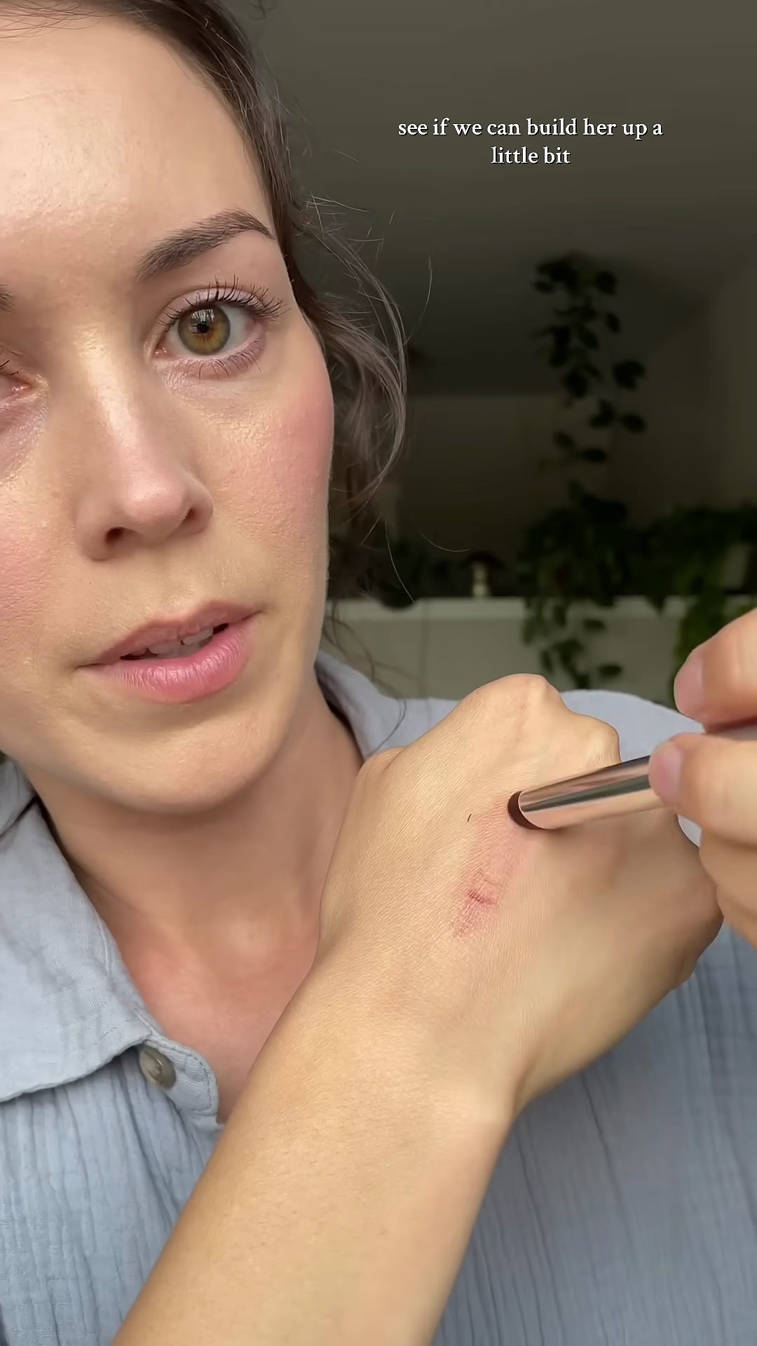 Black Honey lipstick swatch showing sheer berry tone