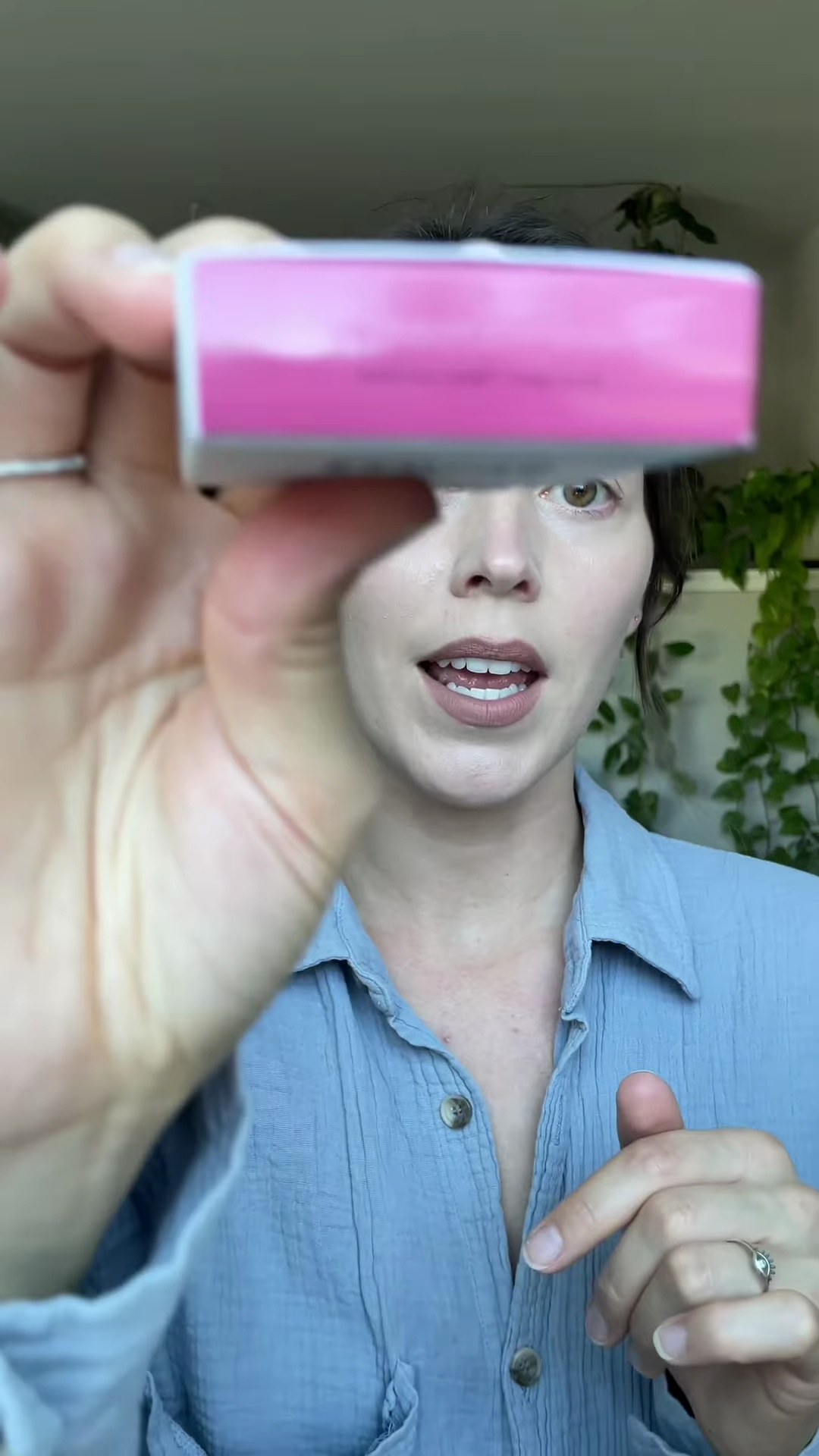 Summer Fridays Blush Butter Balm in Berry Spritz shade shown in packaging