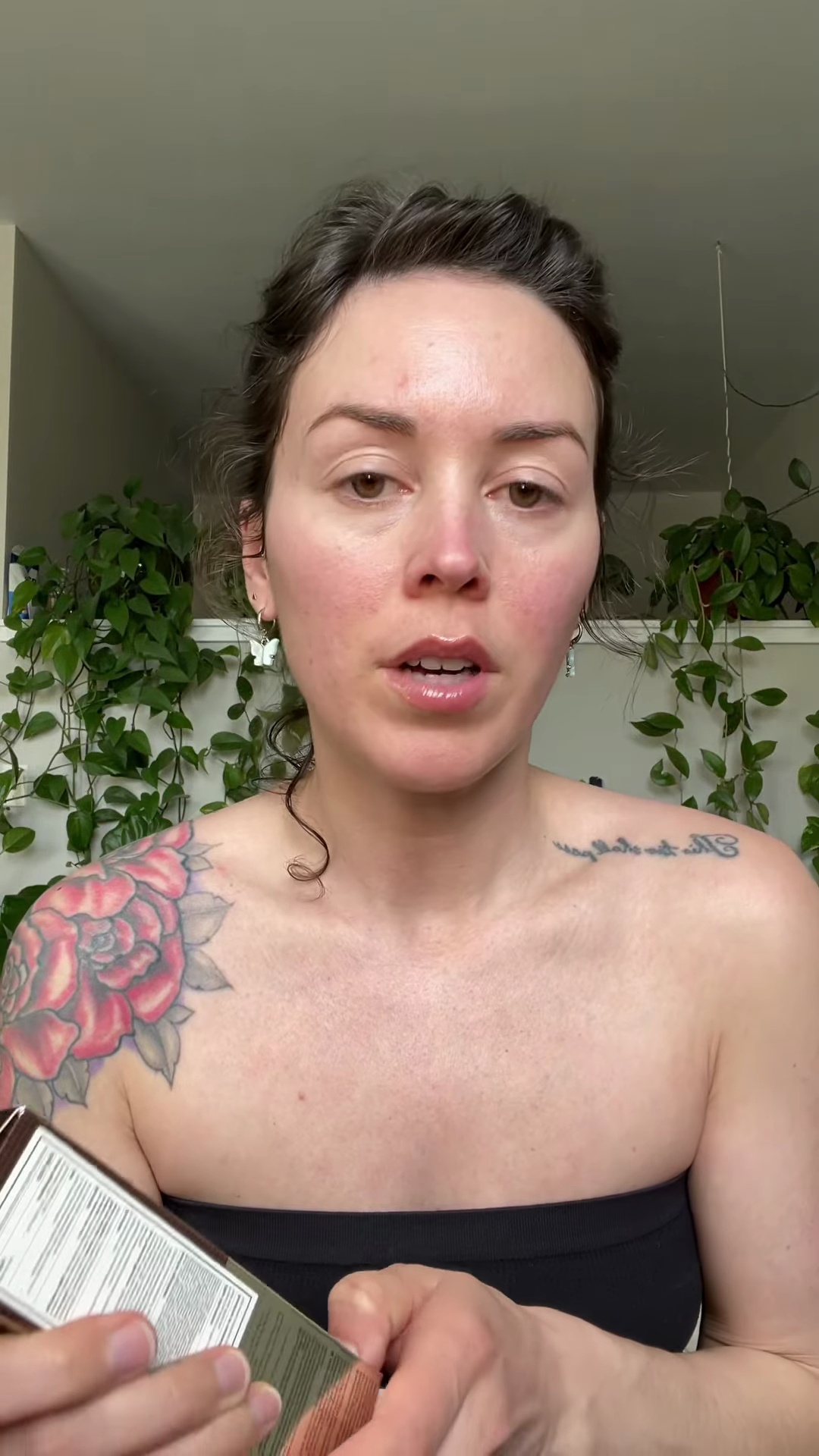 Close-up of Missha Perfect Cover BB cream swatch on arm