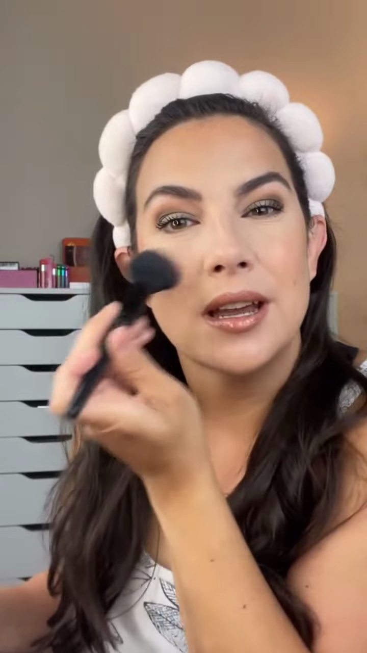 Close-up view of Wet n Wild Pinch Me Pink blush color