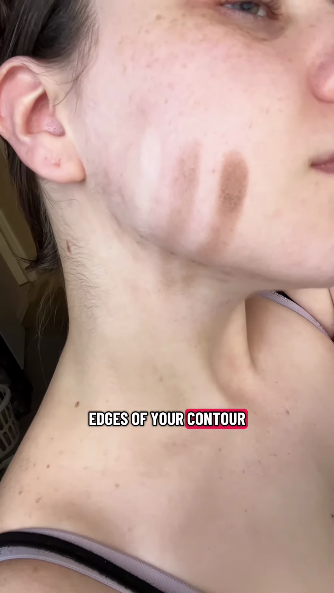 Fair shade swatched showing slight pink undertone for brightening